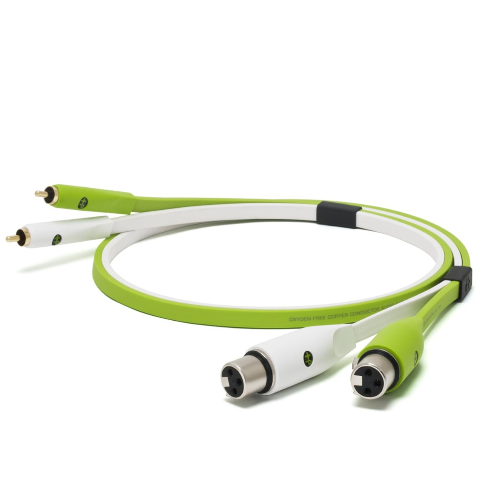 Oyaide NEO D+ XFR Class B STEREO XLR F to RCA M, 2 m