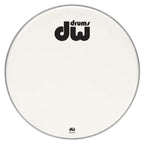 DW Bass Drum Logo Sticker, Black