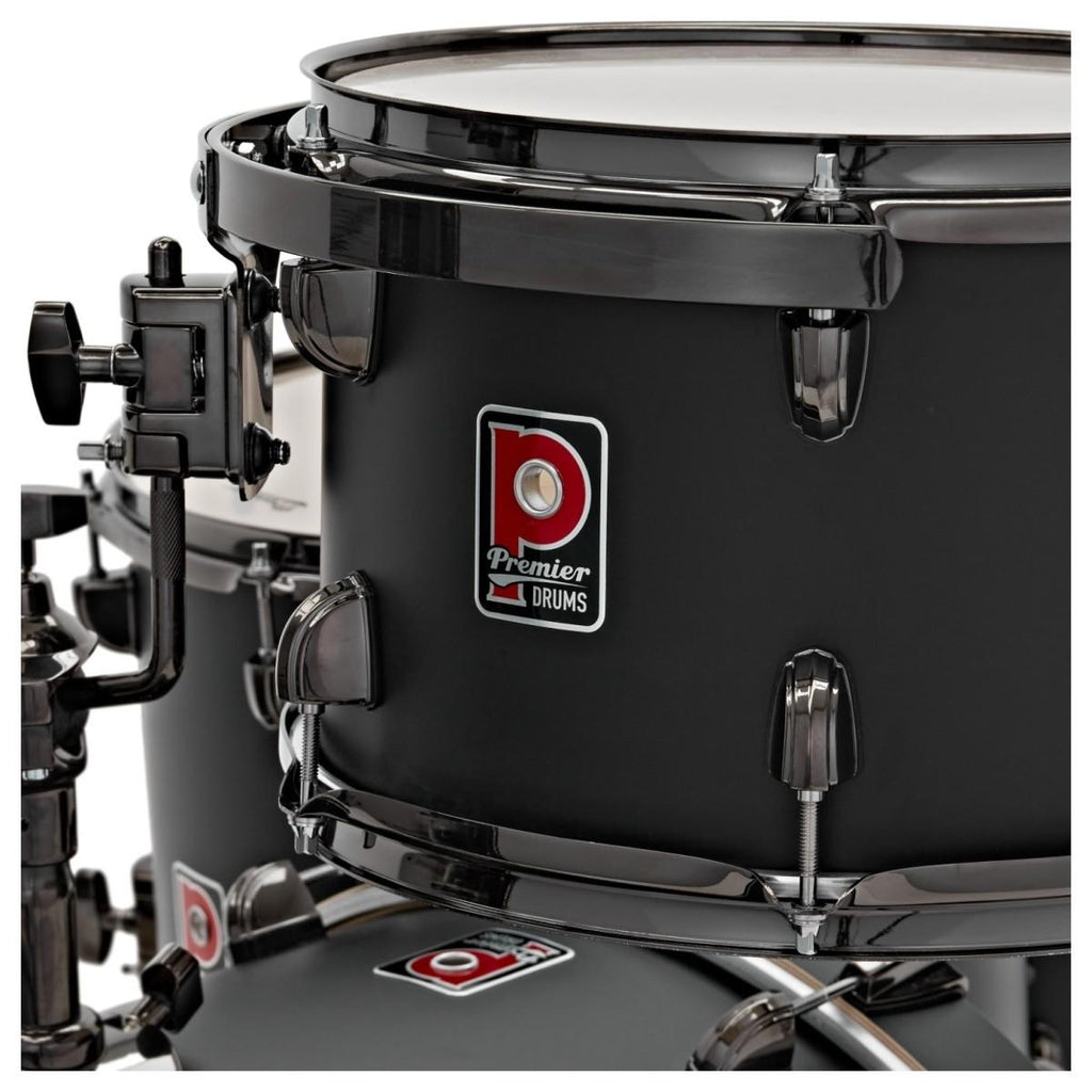 Premier Artist 22" 5pc Heavy Rock Shell Pack, Matte Black
