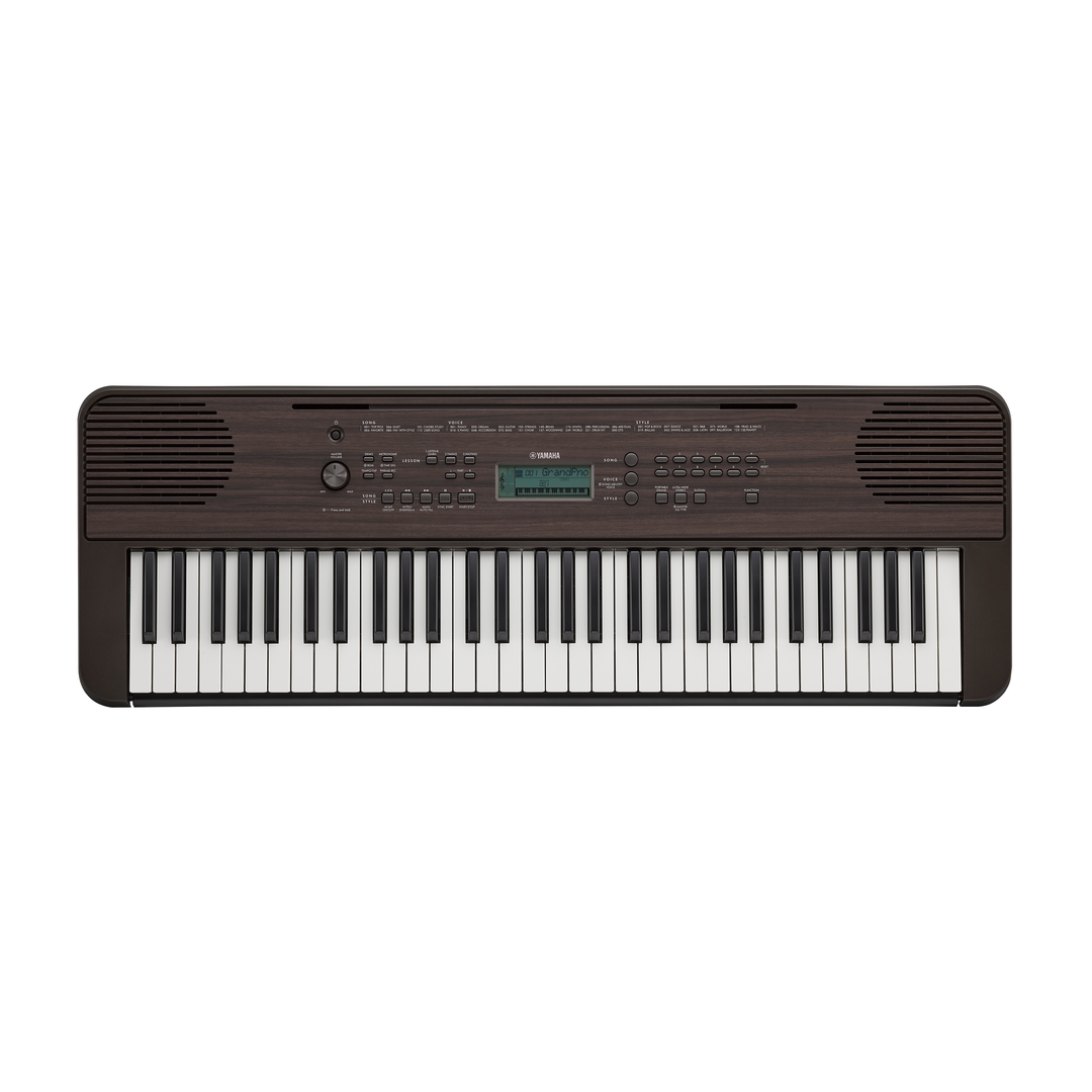 Yamaha PSR-E360DW 61-Key Portable Keyboard (Dark Walnut)